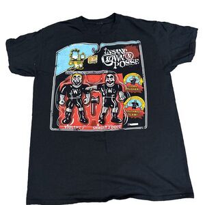ICP INSANE CLOWN POSSE HASBRO ACTION FIGURE STYLE M T-SHIRT VIOLENT J SHAGGY 2
